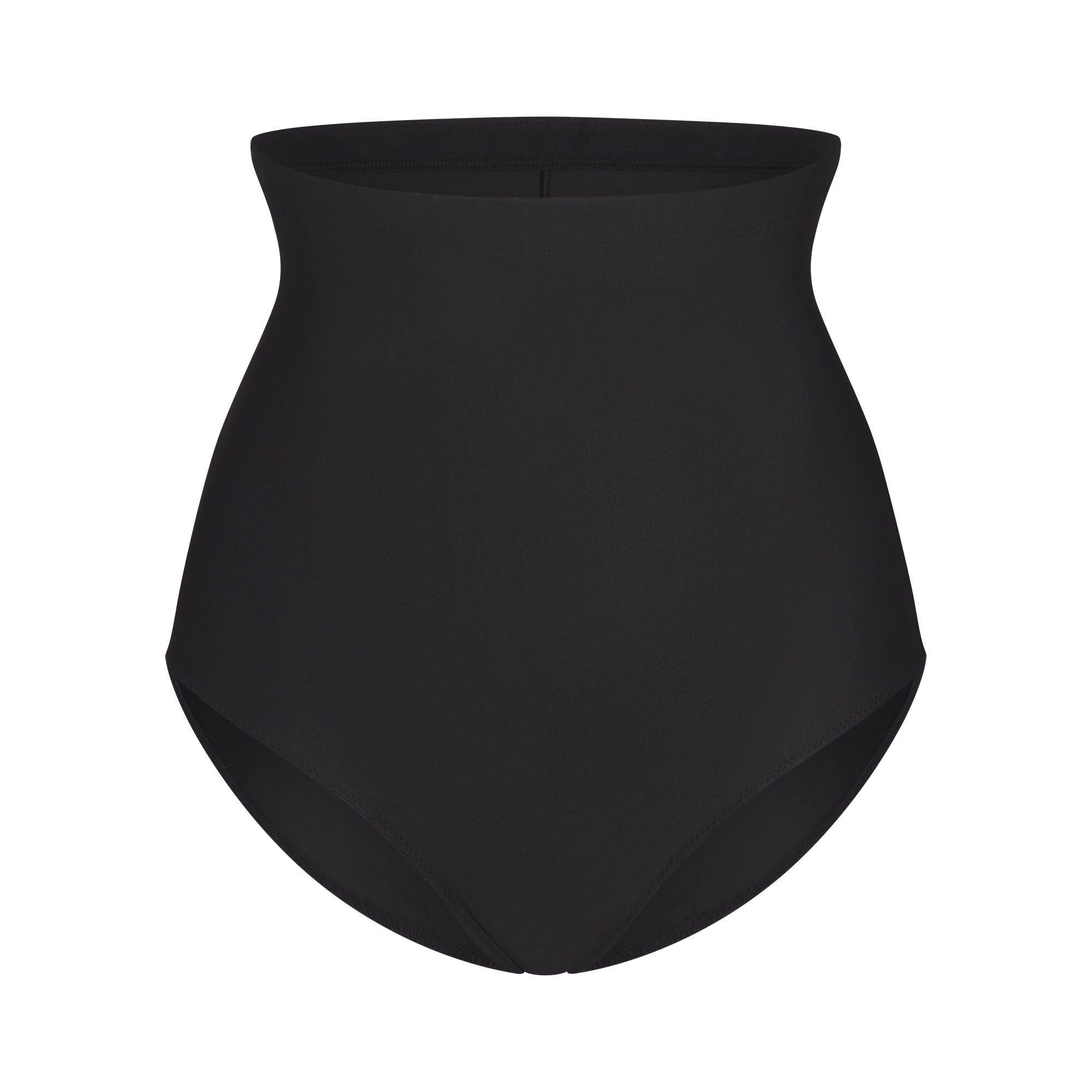 SKIMS BODY CORE SCULPT BUTT LIFTING BRIEF | ONYX FLAT ON A WHITE BACKGROUND | FLT
