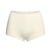 COTTON JERSEY BOY SHORT | BONE FLAT ON A WHITE BACKGROUND | FLT