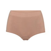 SOFT SMOOTHING SEAMLESS BOY SHORT | SIENNA (BOY SHORTS, PANTIES) LAYS FLAT ON A WHITE BACKGROUND | FLT