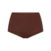 NAKED BOY SHORT | COCOA (BOY SHORTS, PANTIES) LAYS FLAT ON A WHITE BACKGROUND | FLT