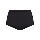 NAKED BOY SHORT | ONYX (BOY SHORTS, PANTIES) LAYS FLAT ON A WHITE BACKGROUND | FLT