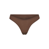 FITS EVERYBODY DIPPED FRONT THONG | JASPER (THONGS, PANTIES) LAYS FLAT ON A WHITE BACKGROUND | FLT