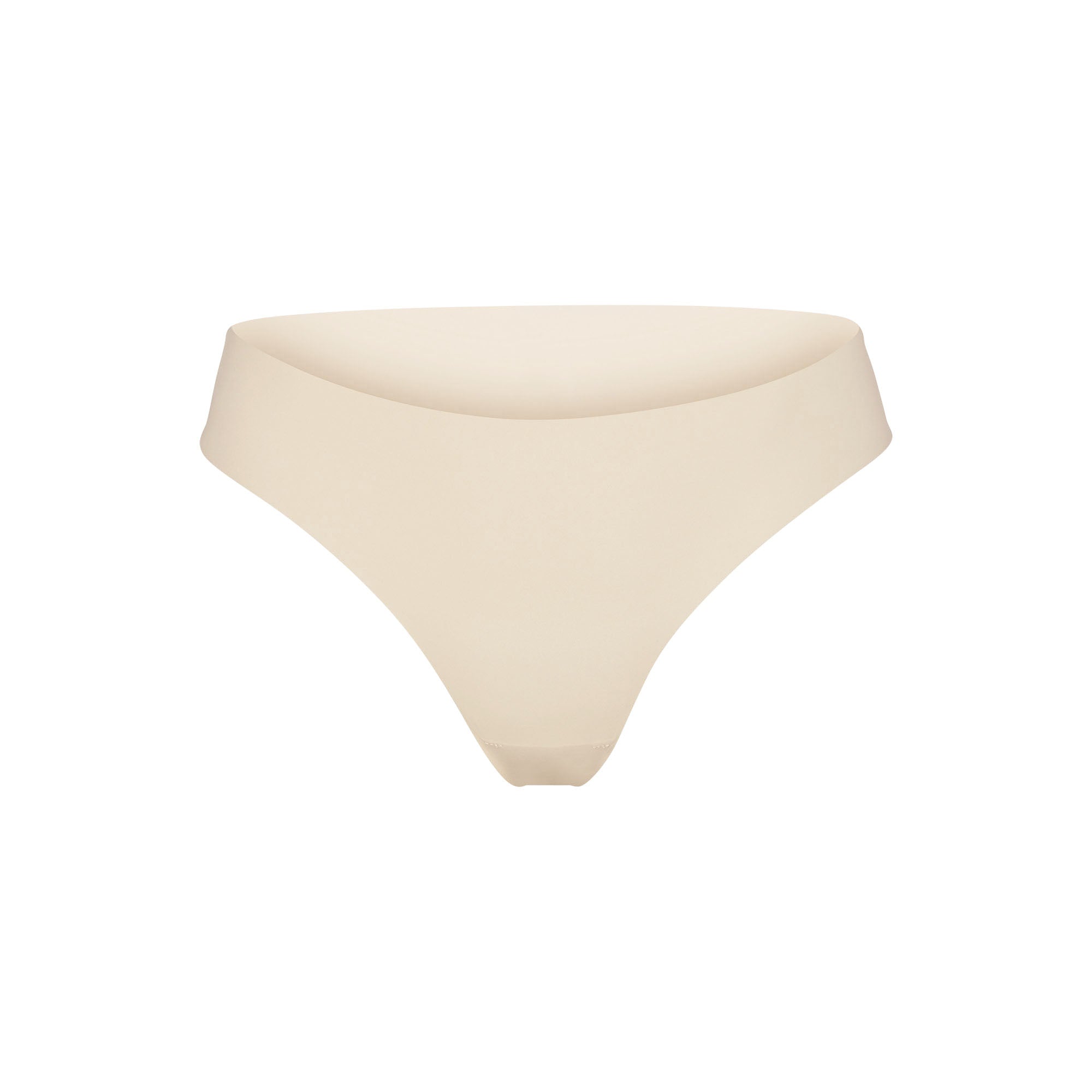 NAKED CHEEKY HIPSTER | SAND (BRIEFS, PANTIES) LAYS FLAT ON A WHITE BACKGROUND | FLT