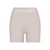 COTTON RIB BOXER | STONE(BOXERS, BOTTOMS) FLAT ON A WHITE BACKGROUND | FLT