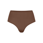 FITS EVERYBODY HIGH-WAISTED THONG | JASPER (HIGH-WAISTED PANTIES) LAYS FLAT ON A WHITE BACKGROUND | FLT