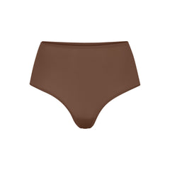 FITS EVERYBODY HIGH-WAISTED THONG | JASPER (HIGH-WAISTED PANTIES) LAYS FLAT ON A WHITE BACKGROUND | FLT