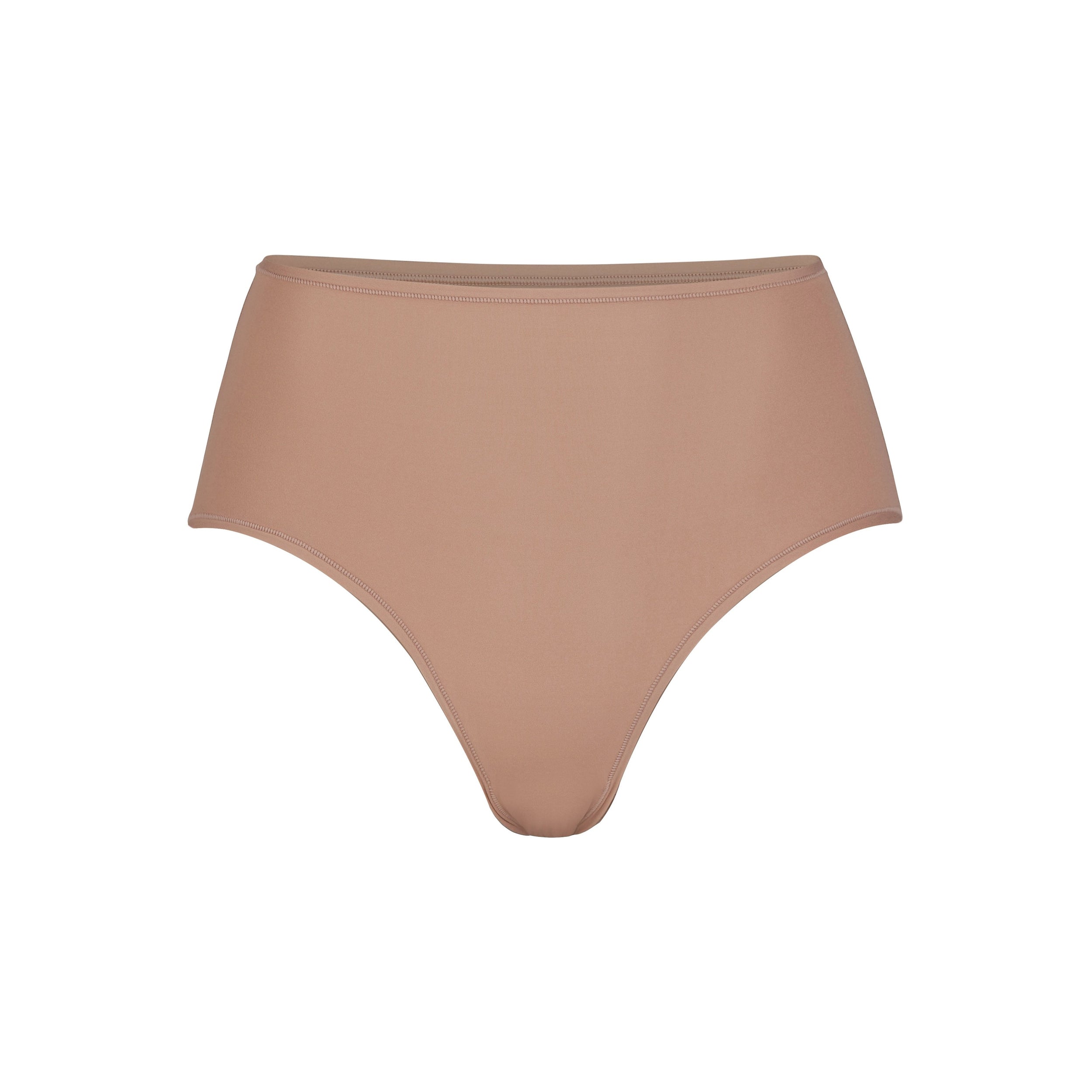 FITS EVERYBODY HIGH-WAISTED THONG | SIENNA (HIGH-WAISTED PANTIES) LAYS FLAT ON A WHITE BACKGROUND | FLT