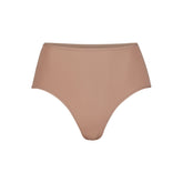 FITS EVERYBODY HIGH-WAISTED THONG | SIENNA (HIGH-WAISTED PANTIES) LAYS FLAT ON A WHITE BACKGROUND | FLT