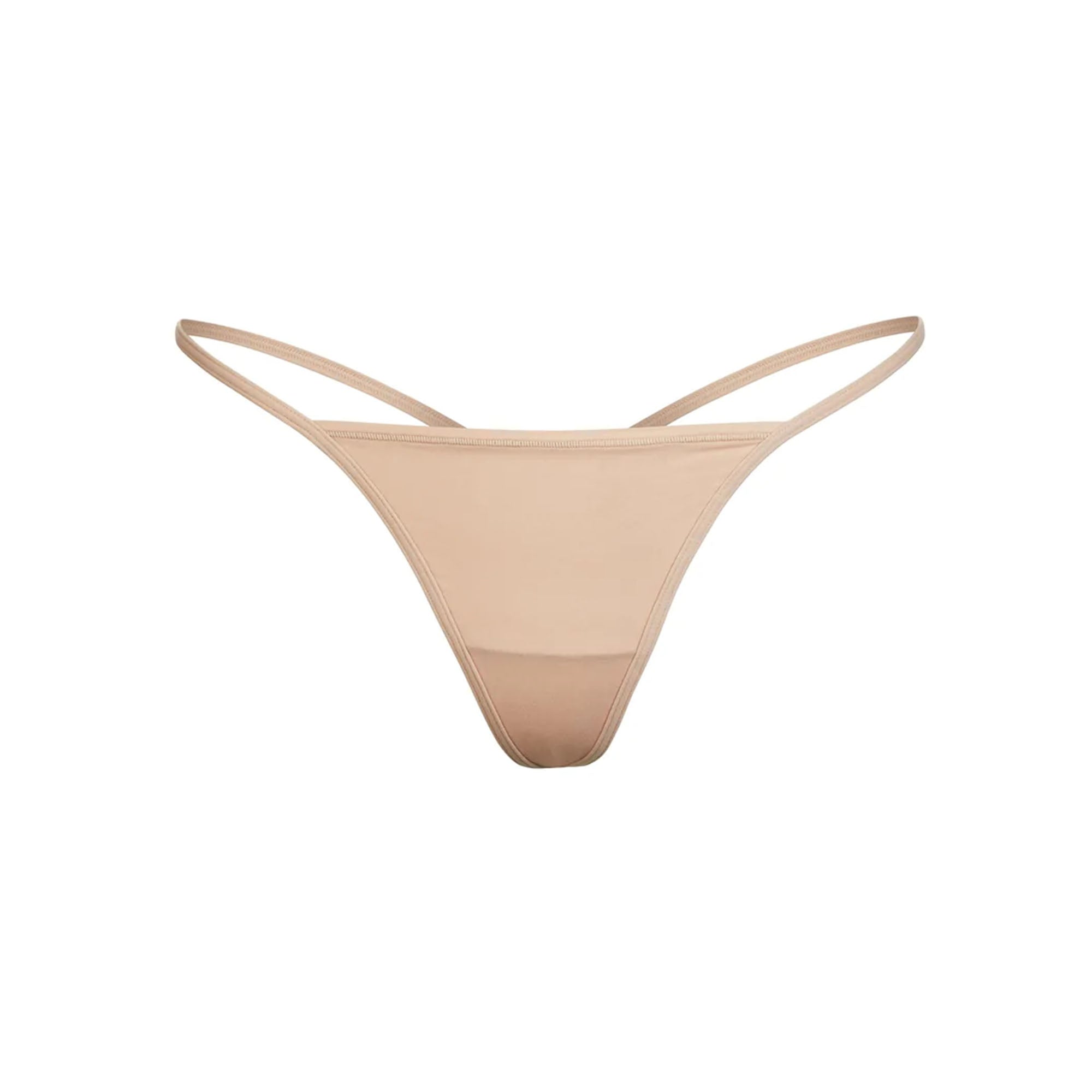 FITS EVERYBODY T-STRING THONG | MICA (THONGS, PANTIES) LAYS FLAT ON A WHITE BACKGROUND | FLT