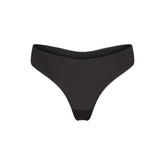 INVISIBLE THONG | ONYX FLAT ON A WHITE BACKGROUND | FLT