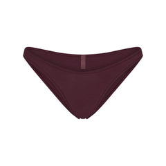 EVERYDAY COTTON BIKINI | CURRANT FLAT ON A WHITE BACKGROUND | FLT
