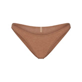 EVERYDAY COTTON BIKINI | SIENNA HEATHER FLAT ON A WHITE BACKGROUND | FLT