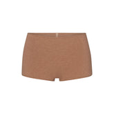 EVERYDAY COTTON BOY SHORT | SIENNA HEATHER FLAT ON A WHITE BACKGROUND | FLT
