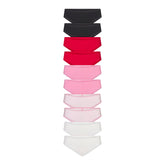 LIGHTWEIGHT COTTON RUCHED BACK HIPSTER 10-PACK | CARNATION MULTI FLAT ON A WHITE BACKGROUND | FLT