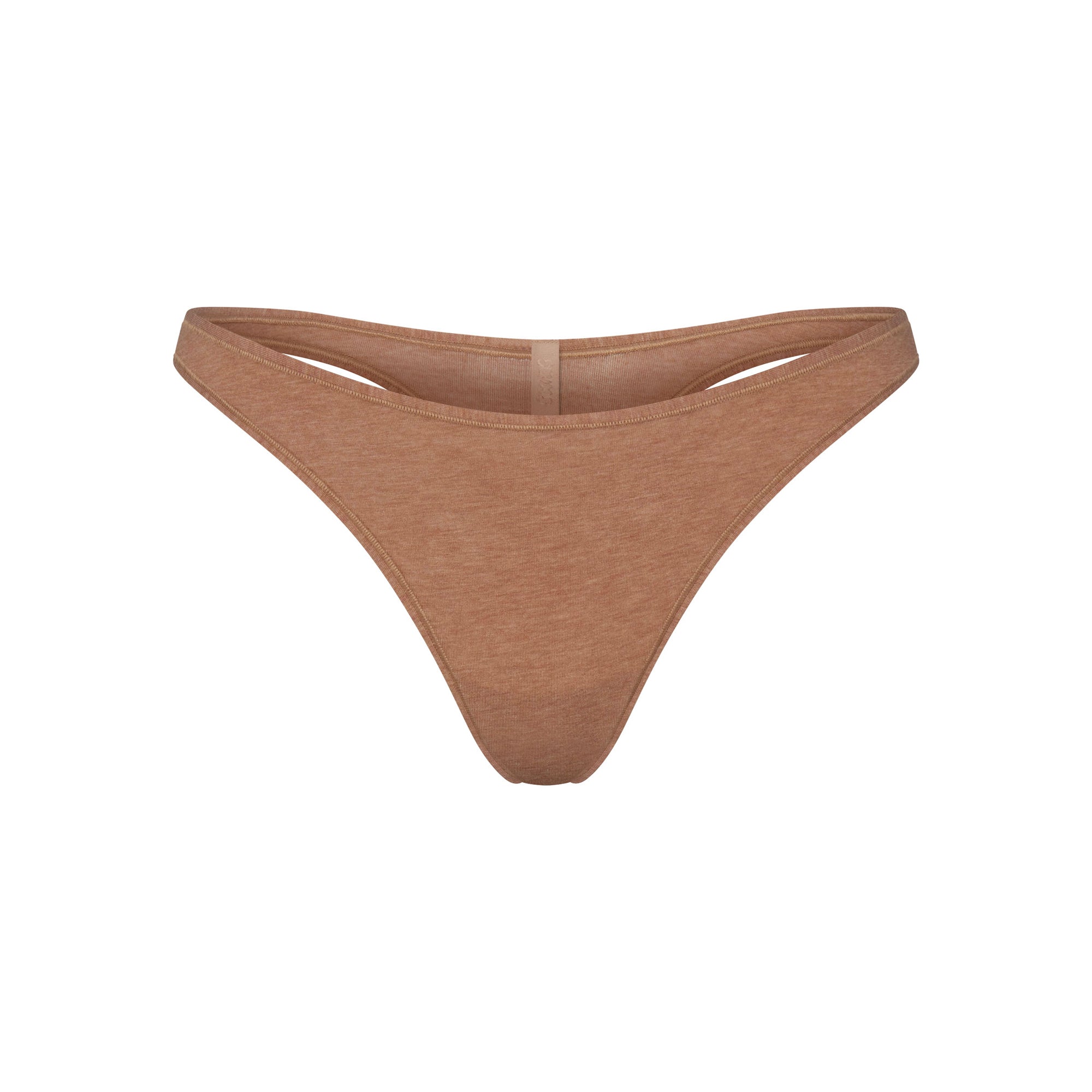EVERYDAY COTTON THONG | SIENNA HEATHER FLAT ON A WHITE BACKGROUND | FLT