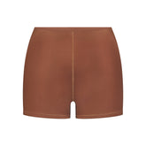 NikeSKIMS SATIN SHINE DRAWCORD 2" SHORT | CAROB BROWN