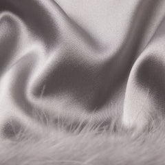SILK FEATHER TRIM GLOVES | MIRROR ADDITIONAL FABRIC DETAILS