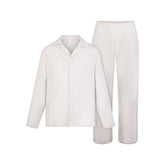 JERSEY SLEEP MENS SLEEP SET | LIGHT HEATHER GREY FLAT ON A WHITE BACKGROUND | FLT