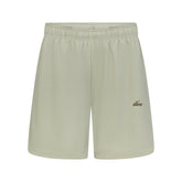 NikeSKIMS STRETCH NYLON 5 INCH TRACK SHORT | NSKM TALC FLAT ON A WHITE BACKGROUND | FLT
