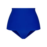 ICONIC SWIM CONVERTIBLE BIKINI BOTTOM | COBALT FLAT ON A WHITE BACKGROUND | FLT