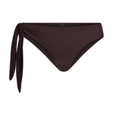 SATIN SWIM TIE SIDE BIKINI BOTTOM | PHOENIX FLAT ON A WHITE BACKGROUND | FLT