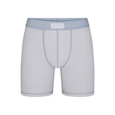 SKIMS COTTON MENS 5" BOXER BRIEF | ATMOSPHERE FLAT ON A WHITE BACKGROUND | FLT