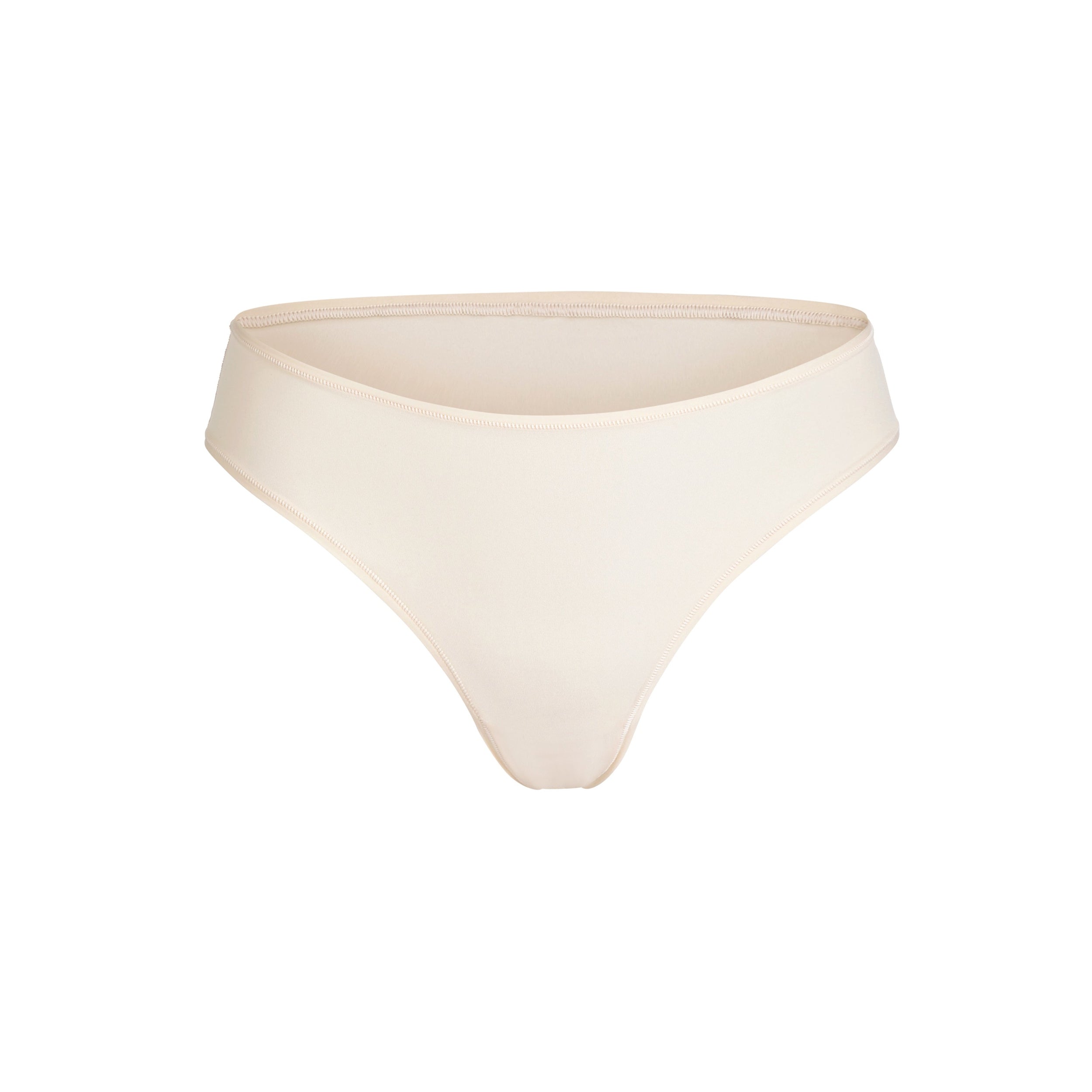 FITS EVERYBODY CHEEKY BRIEF | SAND (BRIEFS, PANTIES) LAYS FLAT ON A WHITE BACKGROUND | FLT
