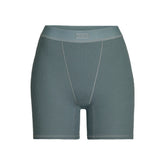 COTTON RIB BOXER | KYANITE (BOXERS, BOTTOMS) LAYS FLAT ON A WHITE BACKGROUND | FLT