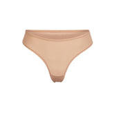 FITS EVERYBODY THONG | OCHRE (THONGS, PANTIES) LAYS FLAT ON A WHITE BACKGROUND | FLT