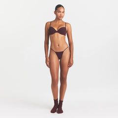 EVERYDAY COTTON STRING THONG | CURRANT ONE MODEL | FOCUS: 0.0, 1.0, 0.9