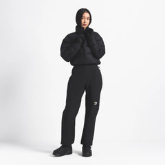 THE NORTH FACE X SKIMS 2000 RETRO NUPTSE JACKET | ONYX ON A MODEL FRONT VIEW @ | FOCUS: 0.0, 1.0, 0.9
