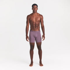 SKIMS STRETCH MENS 5" BOXER BRIEF 3-PACK | IRIS HEATHER MULTI ON A MODEL FRONT VIEW@ | FOCUS: 0.0, 1.0, 0.9