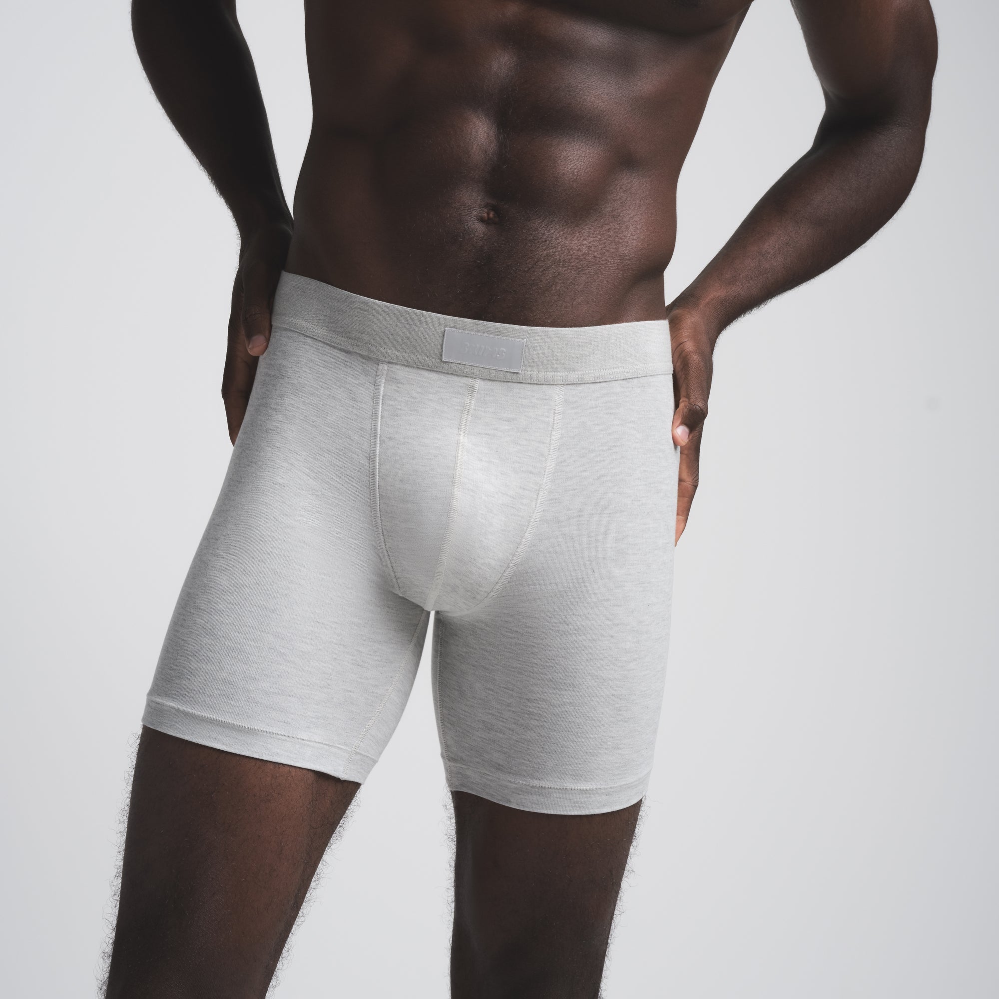 SKIMS COTTON MENS 5" BOXER BRIEF 5-PACK | HEATHER MULTI ADDITIONAL FABRIC DETAILS