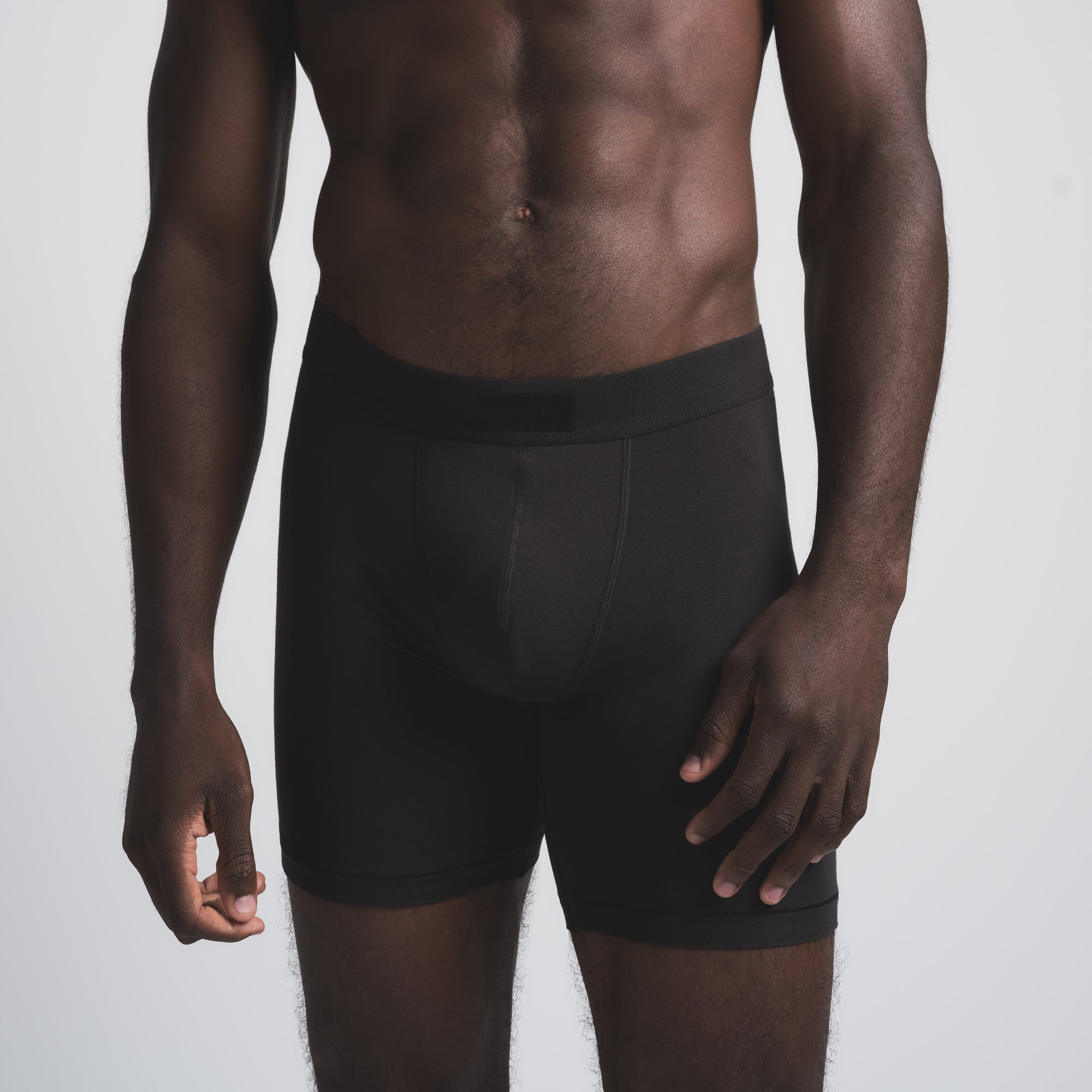 SKIMS COTTON MENS 5" BOXER BRIEF 5-PACK | HEATHER MULTI ADDITIONAL FABRIC DETAILS