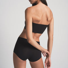 FITS EVERYBODY BANDEAU | ONYX ON A MODEL BACK VIEW | FOCUS: 0.0, 1.0, 0.9