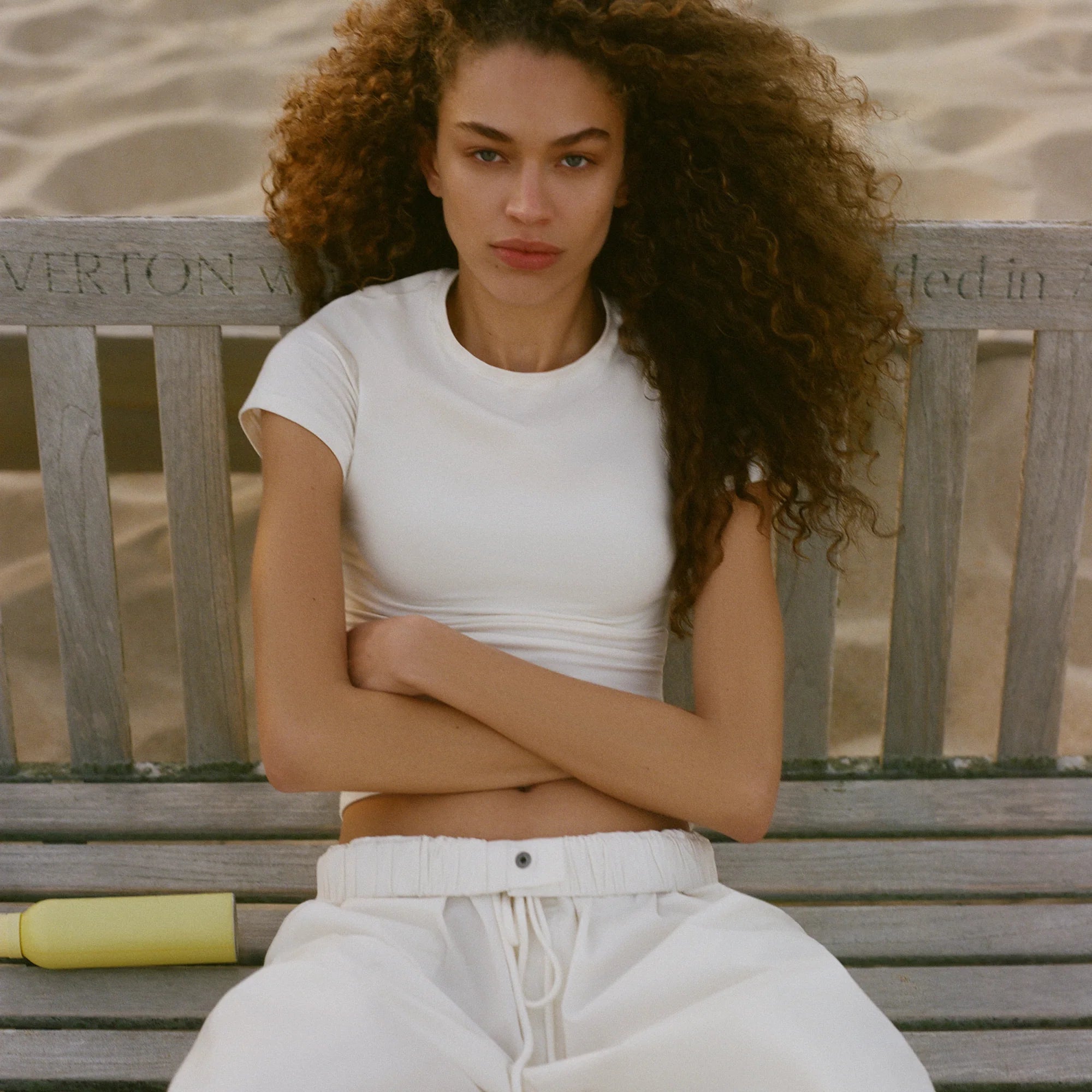 COTTON JERSEY T-SHIRT | MARBLE @ | FOCUS: 0.0, 1.0, 0.9