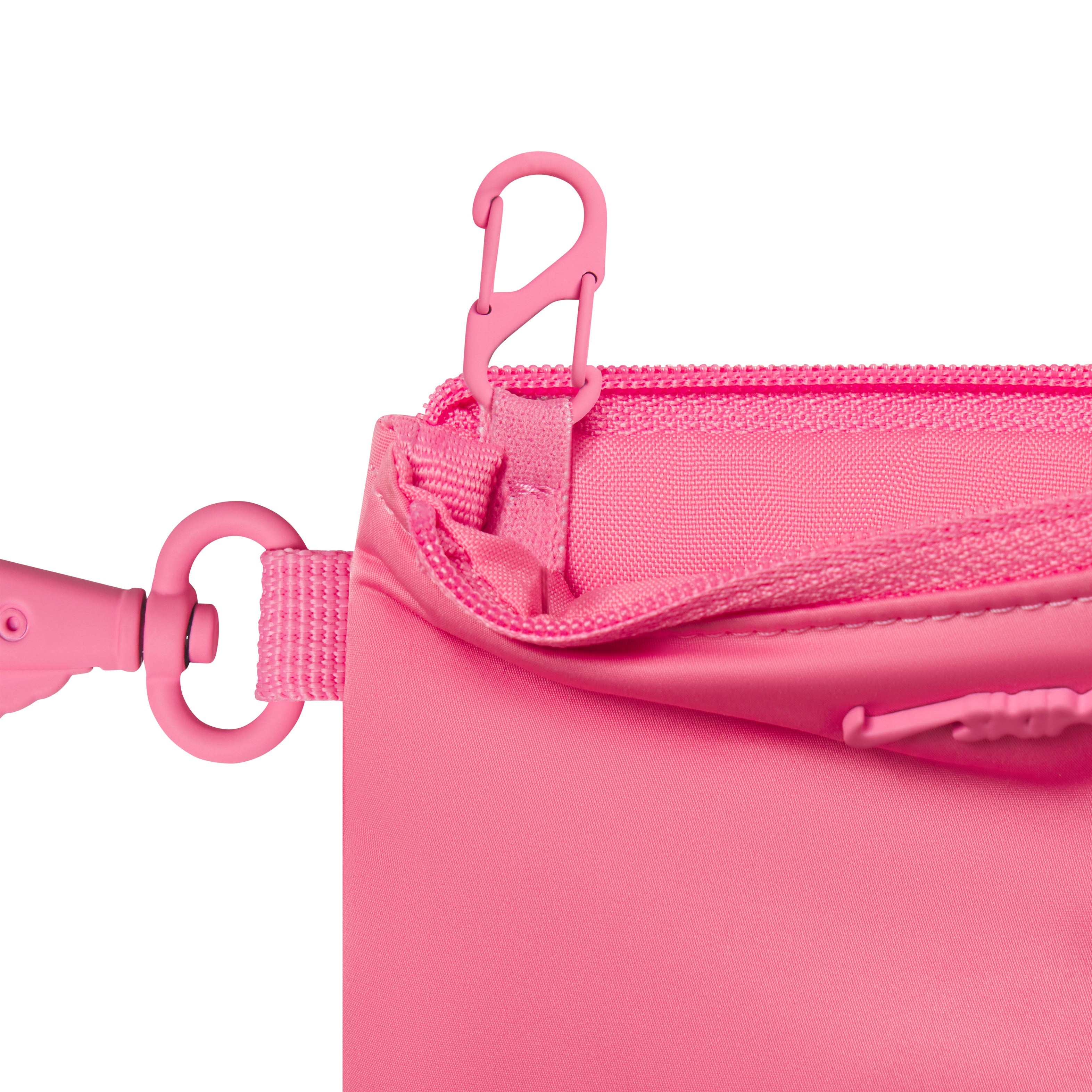 NikeSKIMS ACCESSORIES CLIPPABLE POUCH | LIGHT FLAMINGOLAYS FLAT ON A WHITE BACKGROUND
