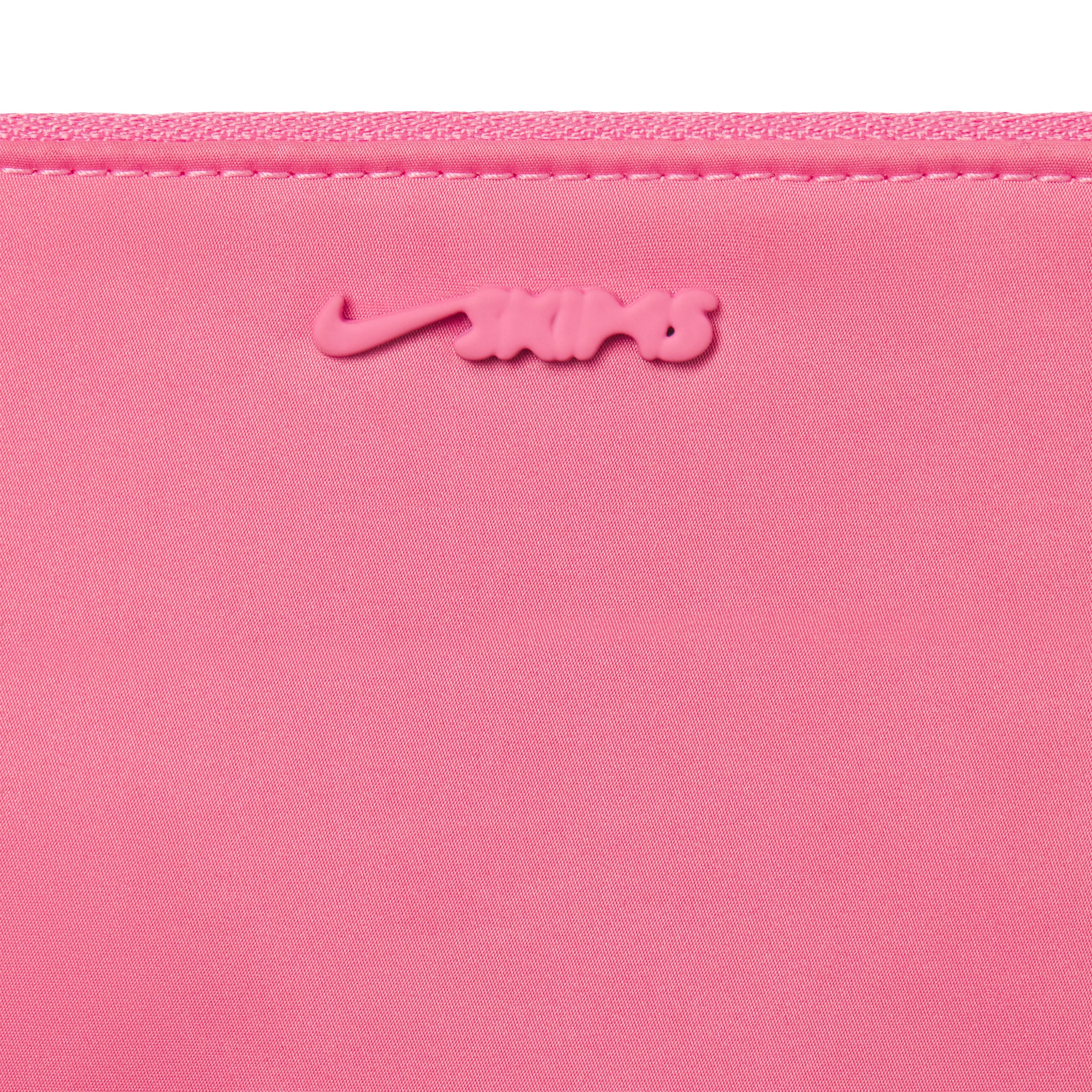 NikeSKIMS ACCESSORIES CLIPPABLE POUCH | LIGHT FLAMINGOLAYS FLAT ON A WHITE BACKGROUND