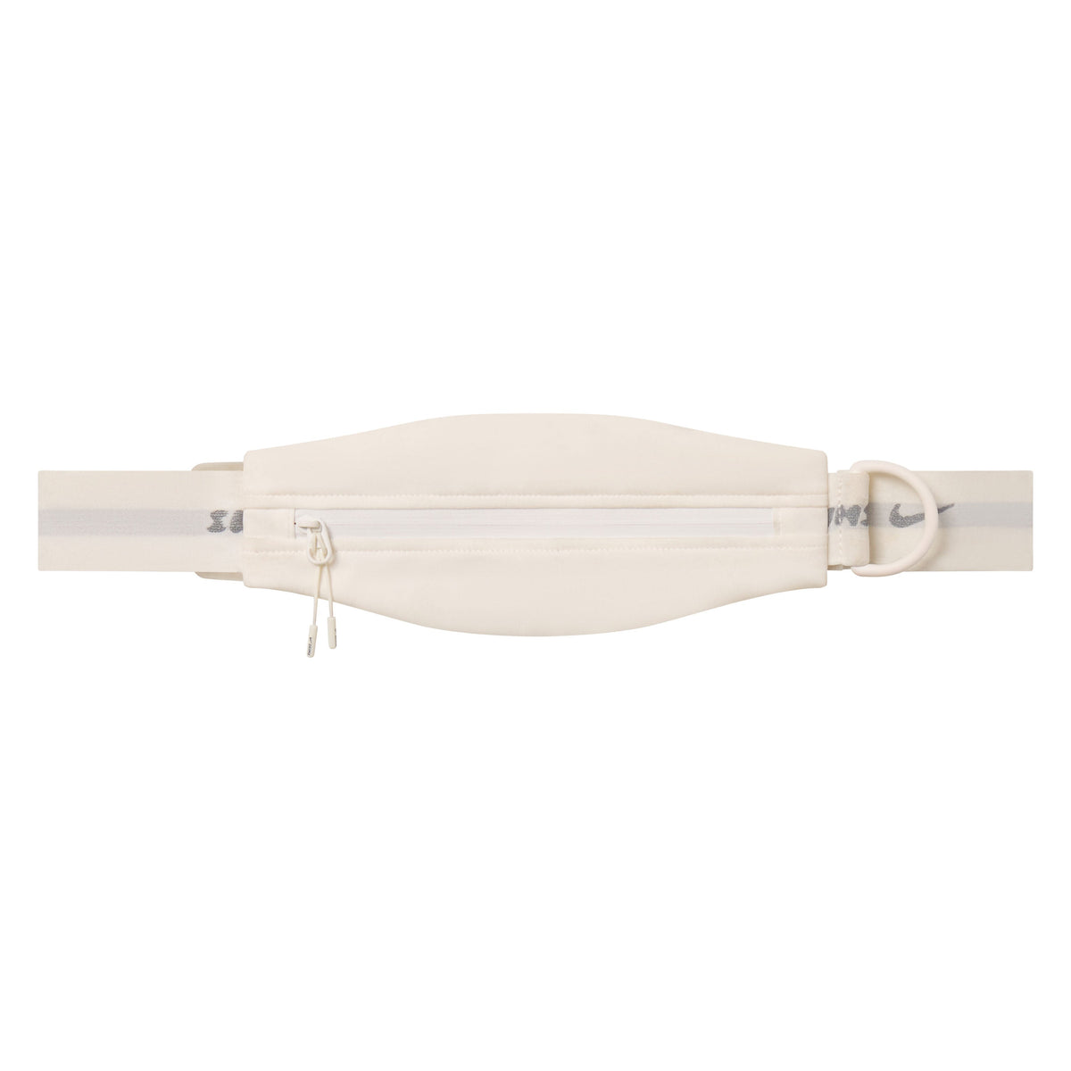 NikeSKIMS ACCESSORIES SLIM WAISTPACK | IVORY LAYS FLAT ON A WHITE BACKGROUND