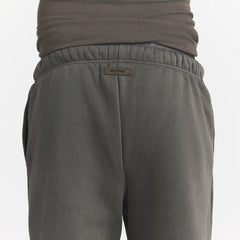 FLEECE LOUNGE MENS CLASSIC STRAIGHT LEG PANT | JUNGLE ON A MODEL BACK VIEW @ | FOCUS: 0.0, 1.0, 0.9