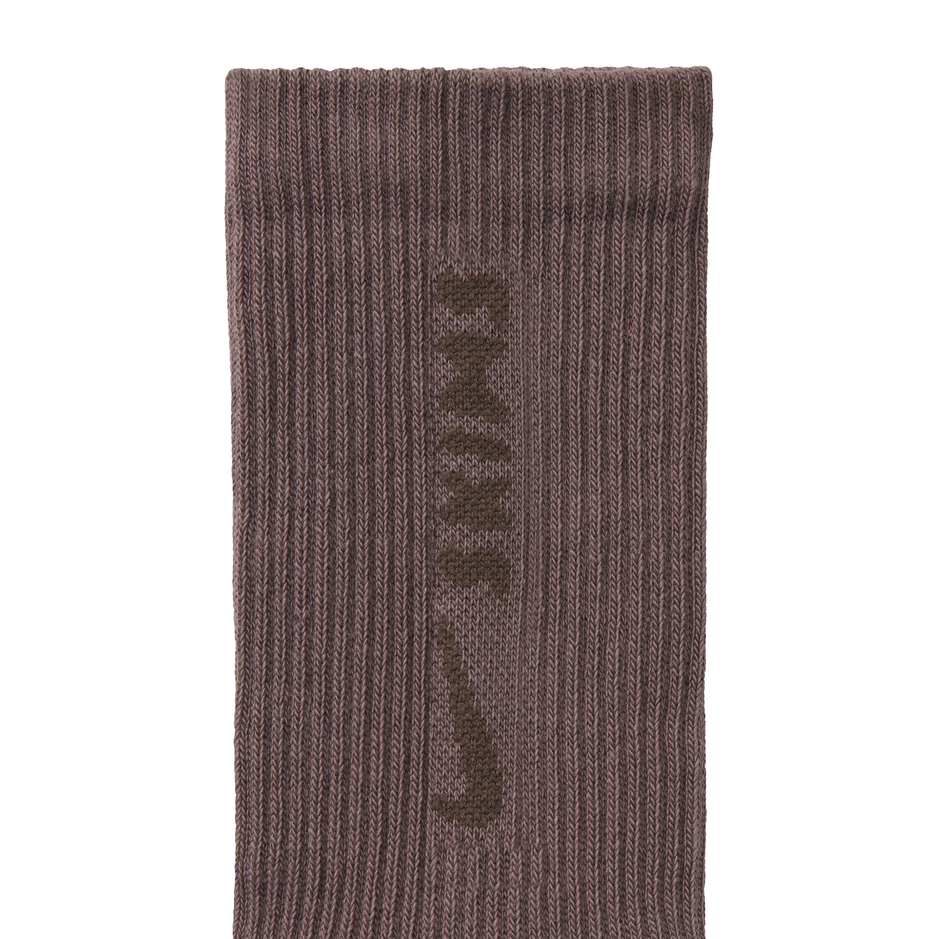 NikeSKIMS ACCESSORIES DRI-FIT™ CREW SOCK 3-PACK | COBALT(OBSIDIAN)/RAISINETTE(DARK SEPIA)/OBSIDIAN(RAISINETTE) FLAT ON A WHITE BACKGROUND | FLT
