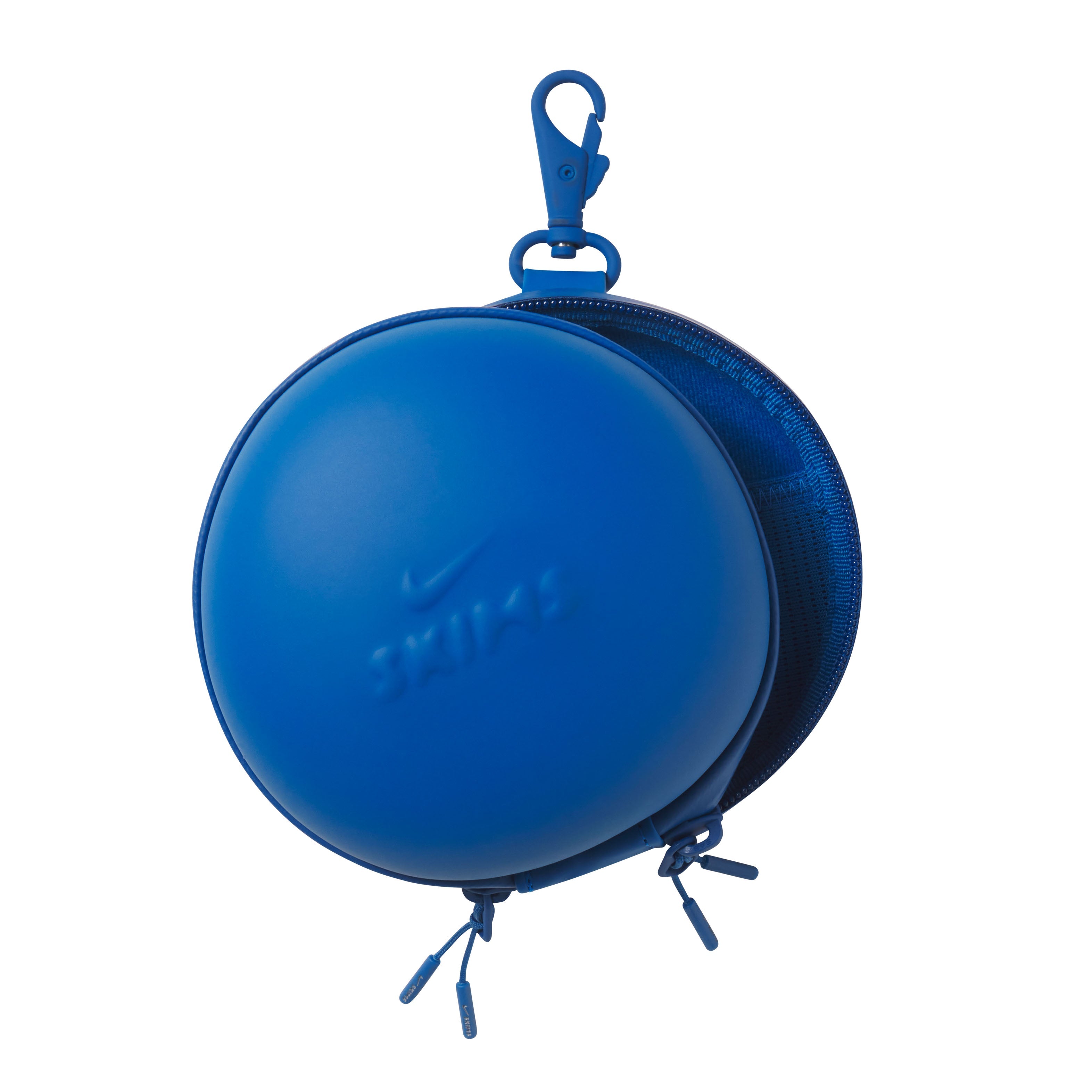 NikeSKIMS ACCESSORIES HARDSHELL ROUND CASE | COBALT/(NSKM COBALT) FLAT ON A WHITE BACKGROUND | FLT