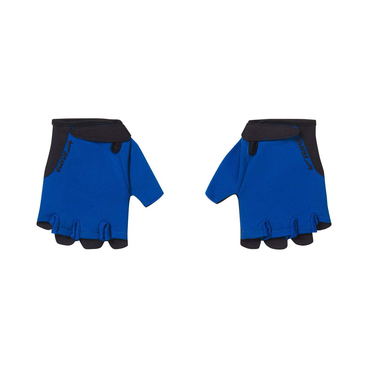NikeSKIMS ACCESSORIES TRAINING GLOVES | COBALT/(NSKM OBSIDIAN) FLAT ON A WHITE BACKGROUND | FLT
