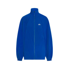 NikeSKIMS STRETCH NYLON OVERSIZED JACKET | NSKM COBALT FLAT ON A WHITE BACKGROUND | FLT