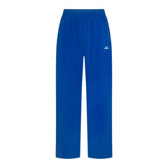 NikeSKIMS STRETCH NYLON OVERSIZED PANTS | NSKM COBALT FLAT ON A WHITE BACKGROUND | FLT