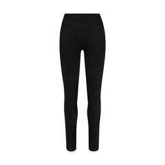 NikeSKIMS SHINE BONDED WAIST 26 INCH LEGGING | NSKM OBSIDIAN FLAT ON A WHITE BACKGROUND | FLT