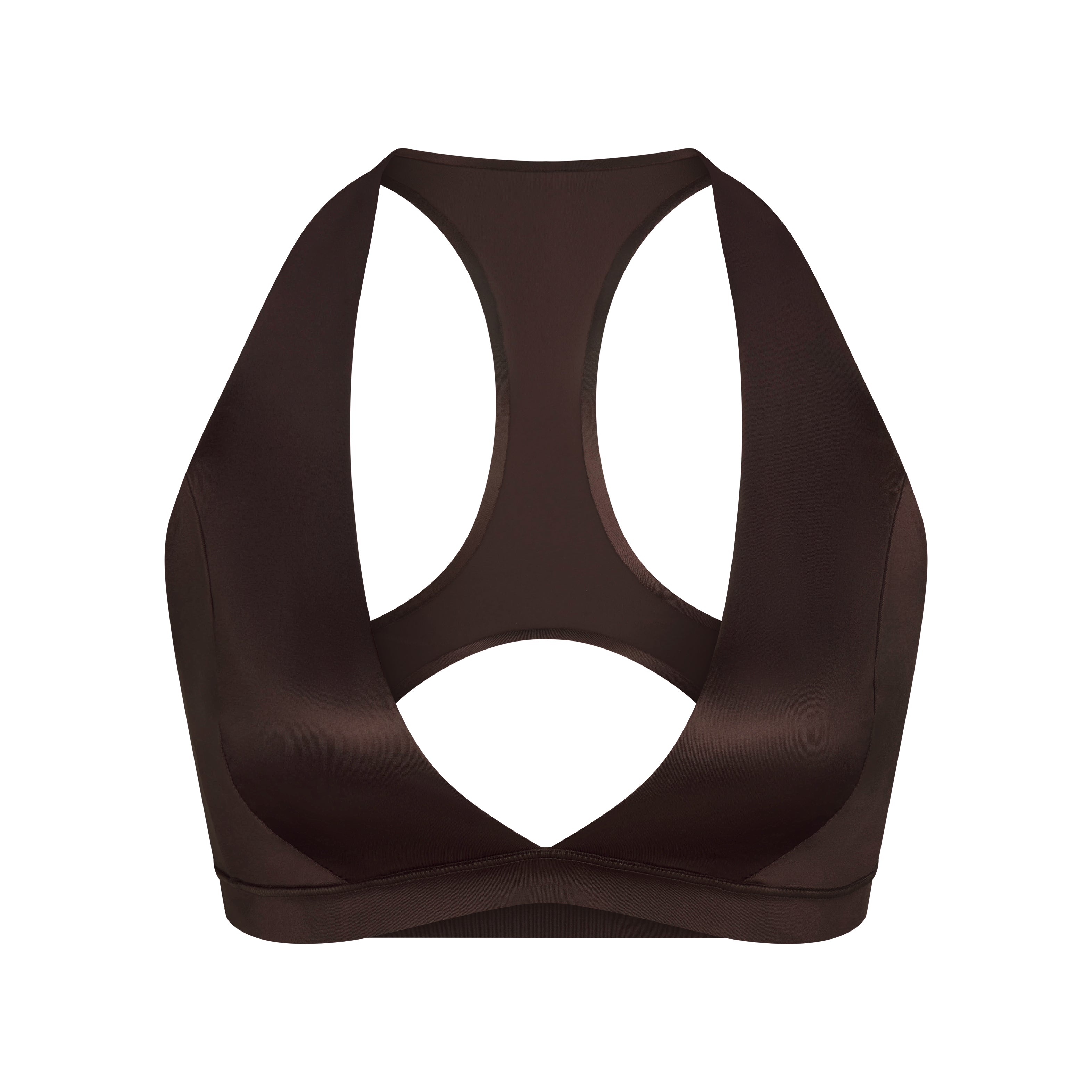 NikeSKIMS SATIN SHINE HALTER NECK RACER BACK | NSKM PHOENIX FLAT ON A WHITE BACKGROUND | FLT