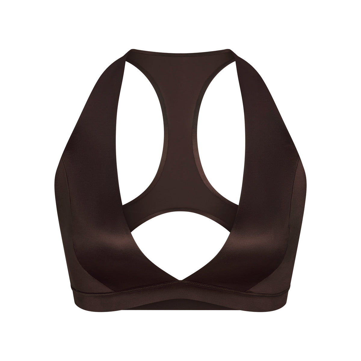 NikeSKIMS SATIN SHINE HALTER NECK RACER BACK | NSKM PHOENIX FLAT ON A WHITE BACKGROUND | FLT