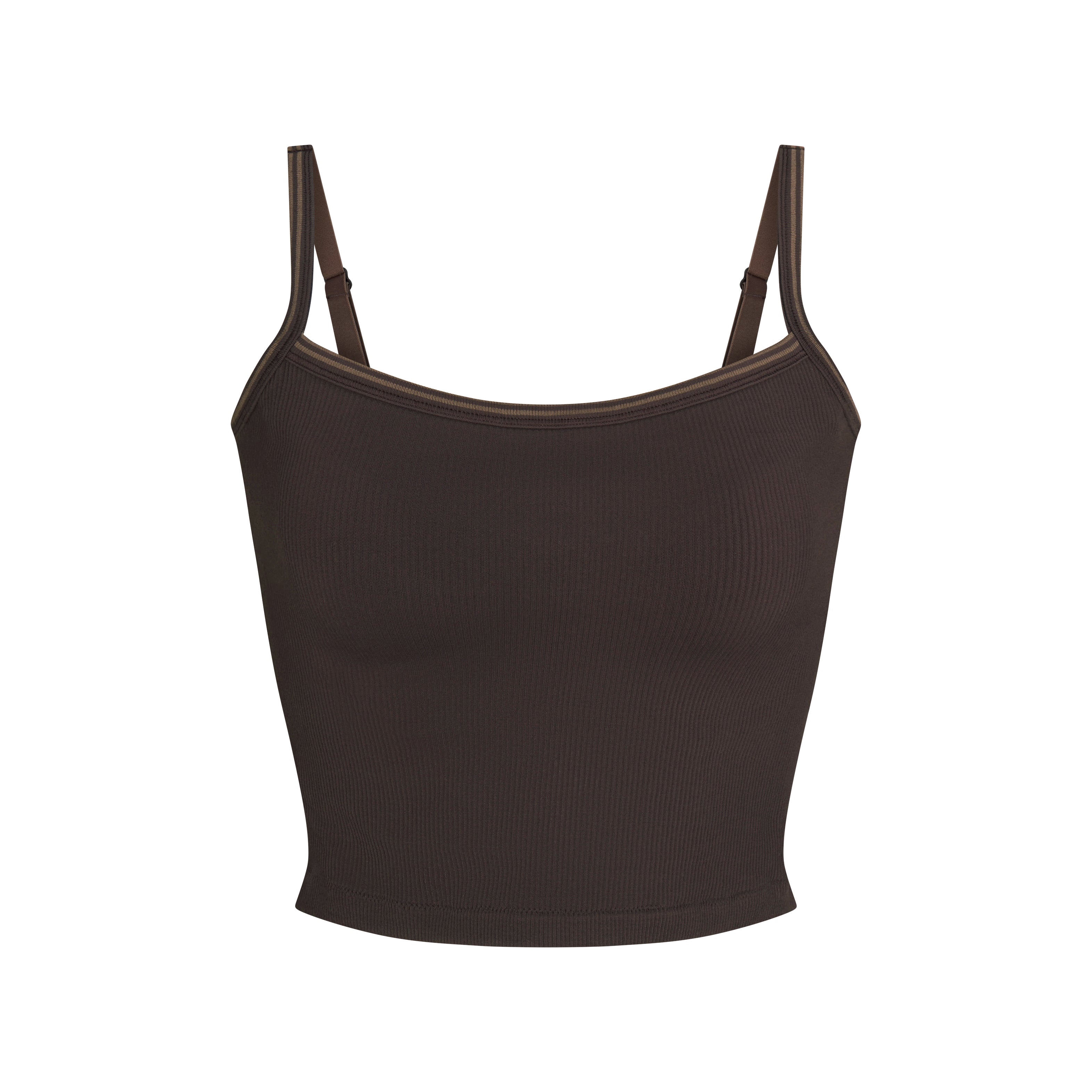 NikeSKIMS RIBBED SEAMLESS CAMI | PHOENIX FLAT ON A WHITE BACKGROUND | FLT
