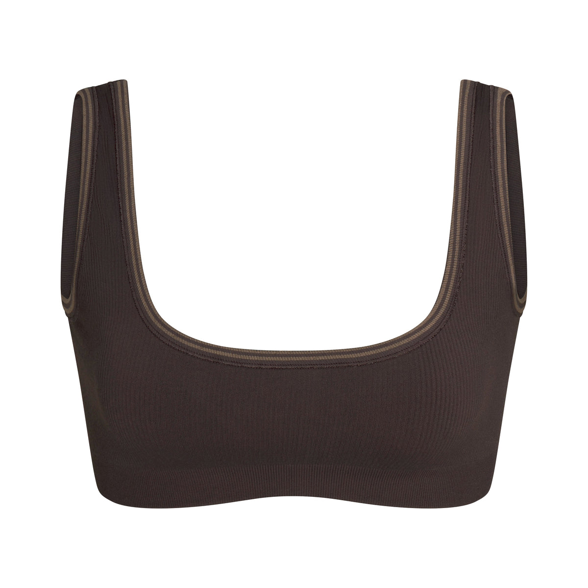 NikeSKIMS RIBBED SEAMLESS MICRO SCOOP BRA | PHOENIX FLAT ON A WHITE BACKGROUND | FLT